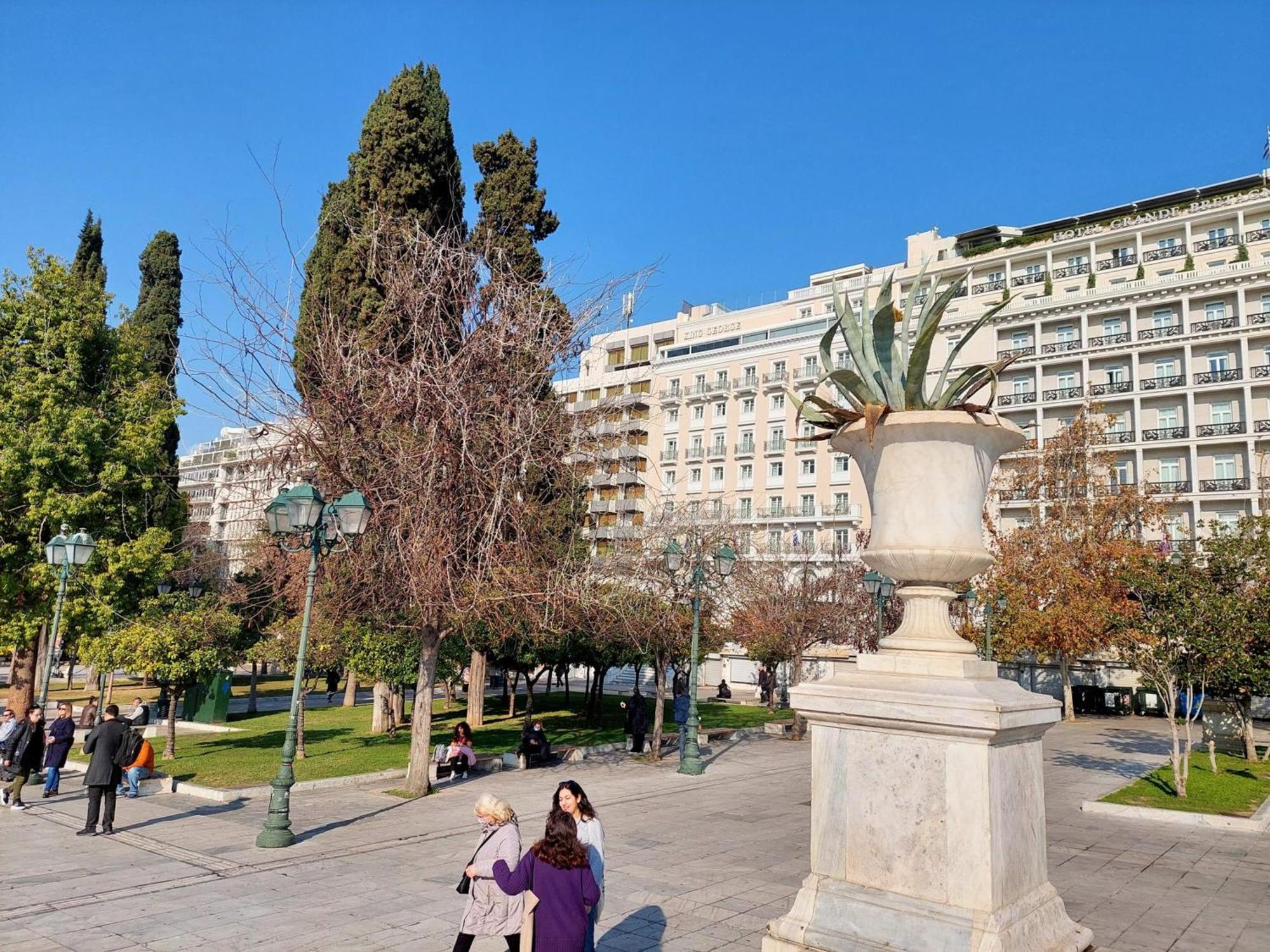Elegant Apartment In Syntagma Square Atény Exteriér fotografie