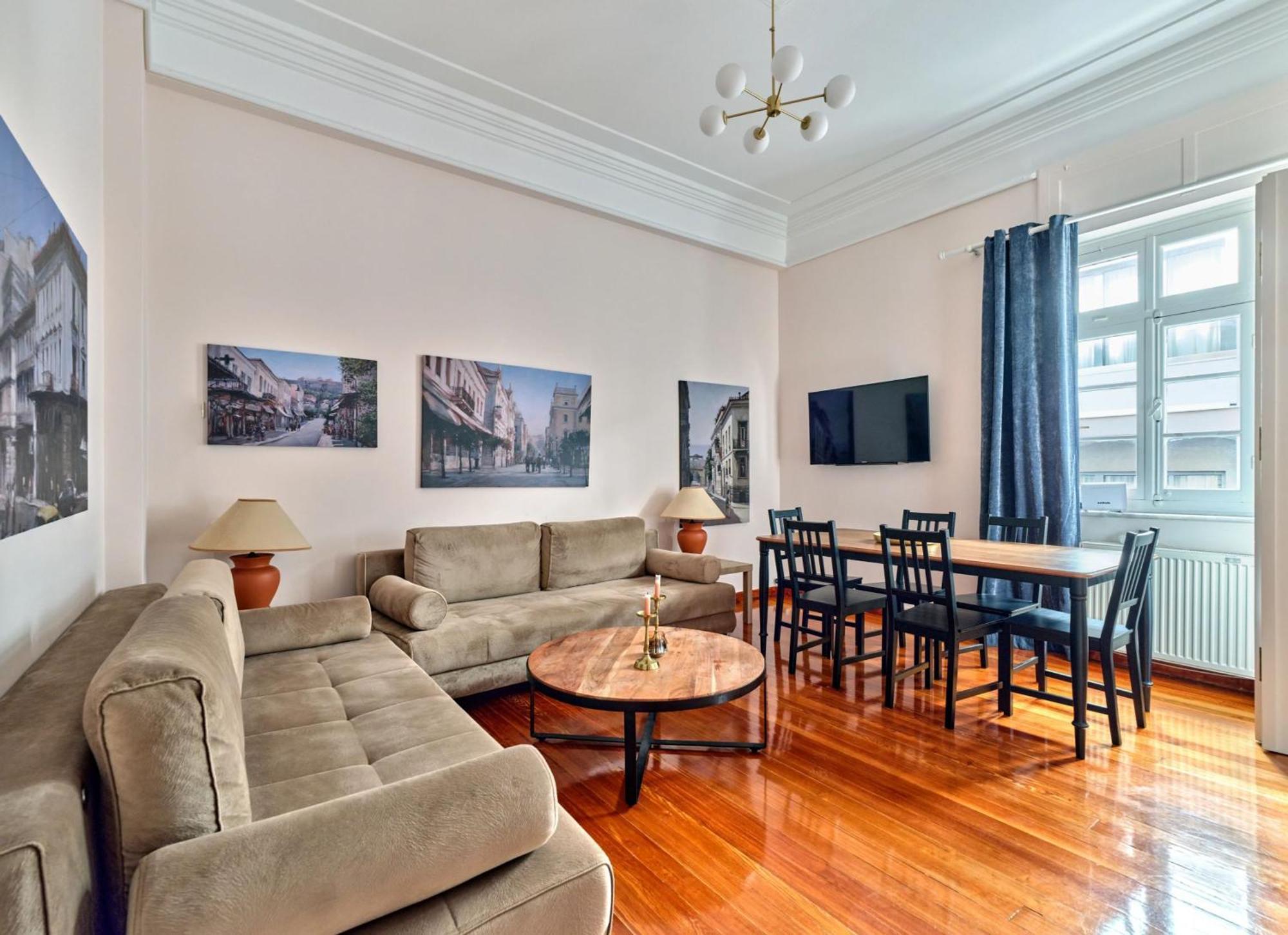Elegant Apartment In Syntagma Square Atény Exteriér fotografie